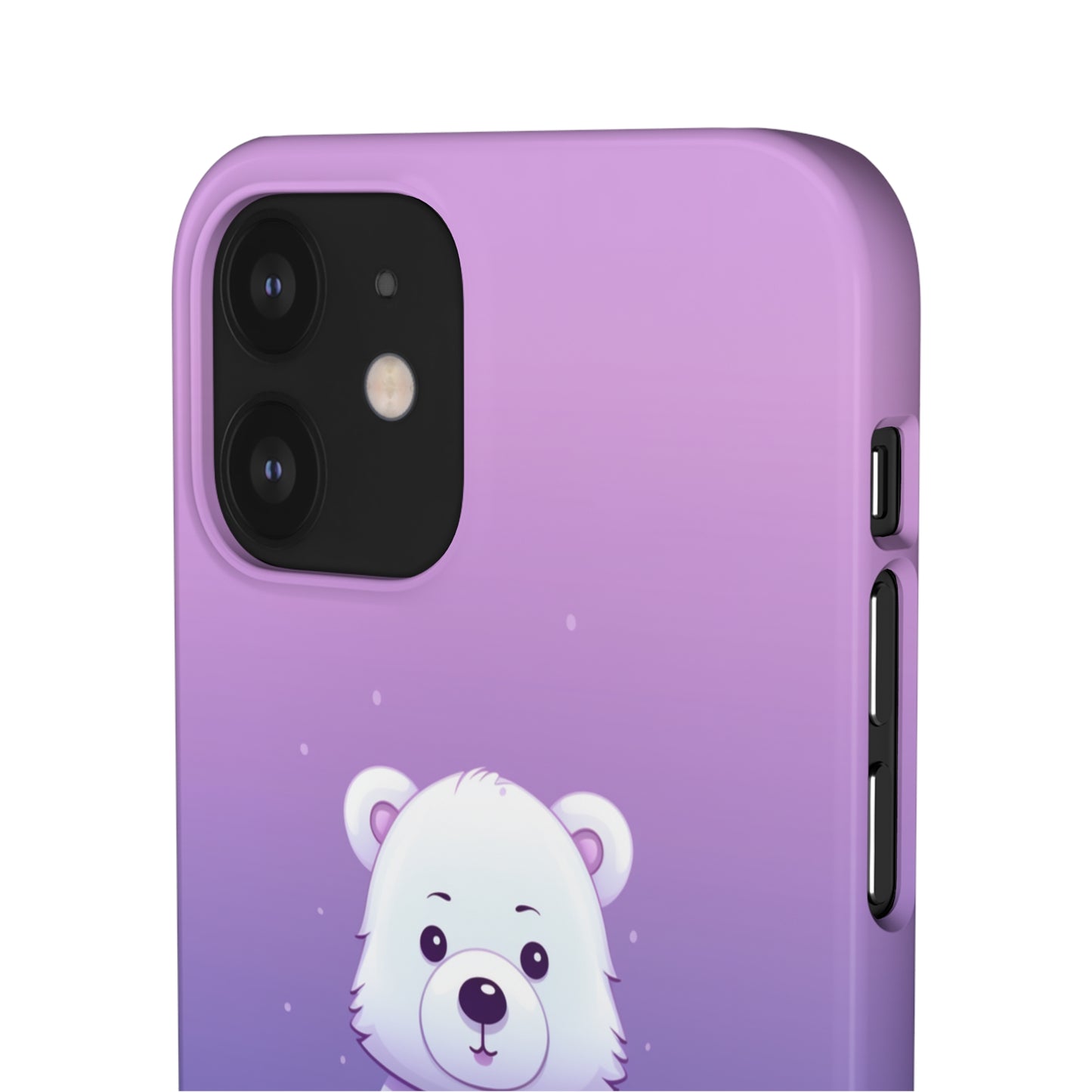 Violet Bear - iPhone Snap Case