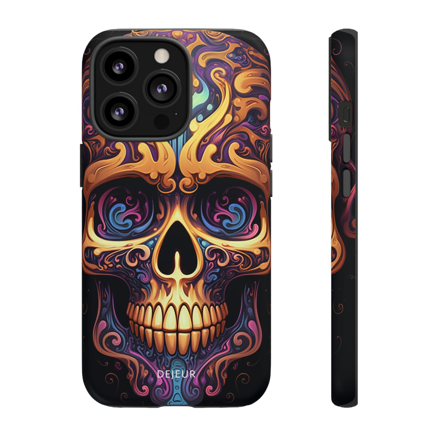 Paisley Skull - iPhone Tough Case