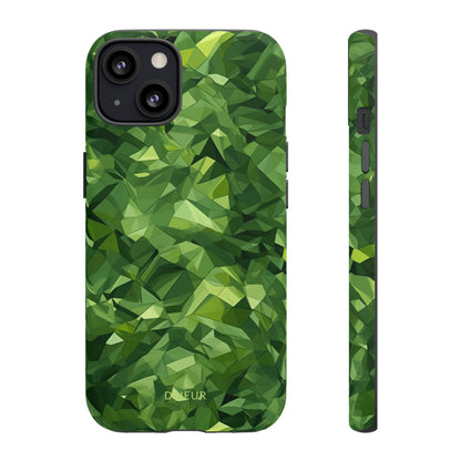 Modern Camo Green - iPhone Tough Case