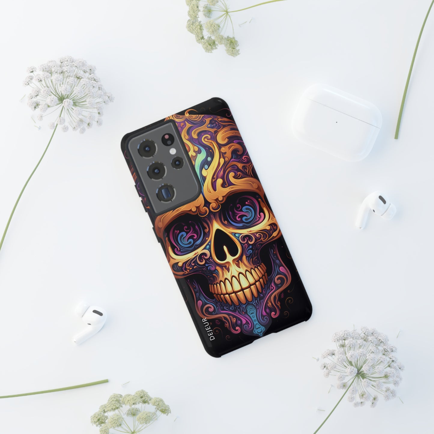 Paisley Skull - Samsung Galaxy Tough Case