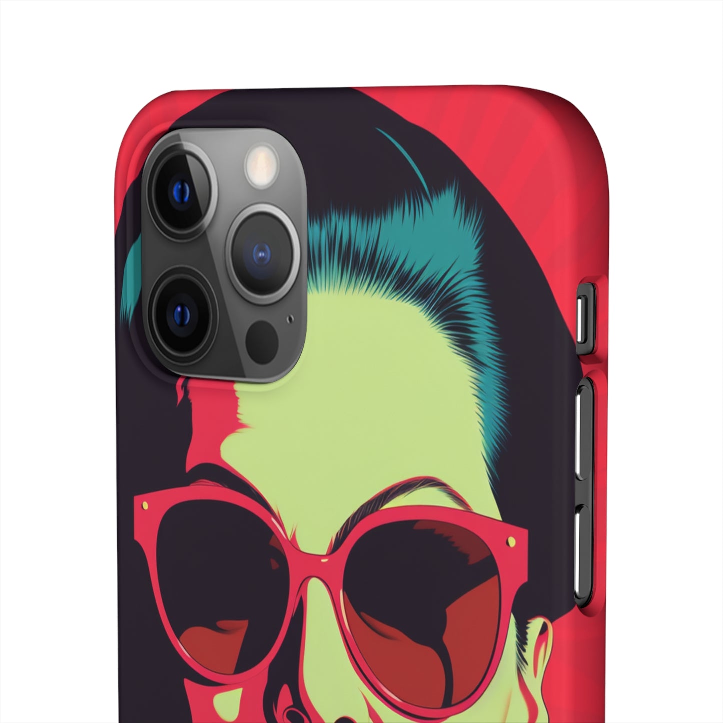 Umm Kulthum Red - iPhone Snap Case