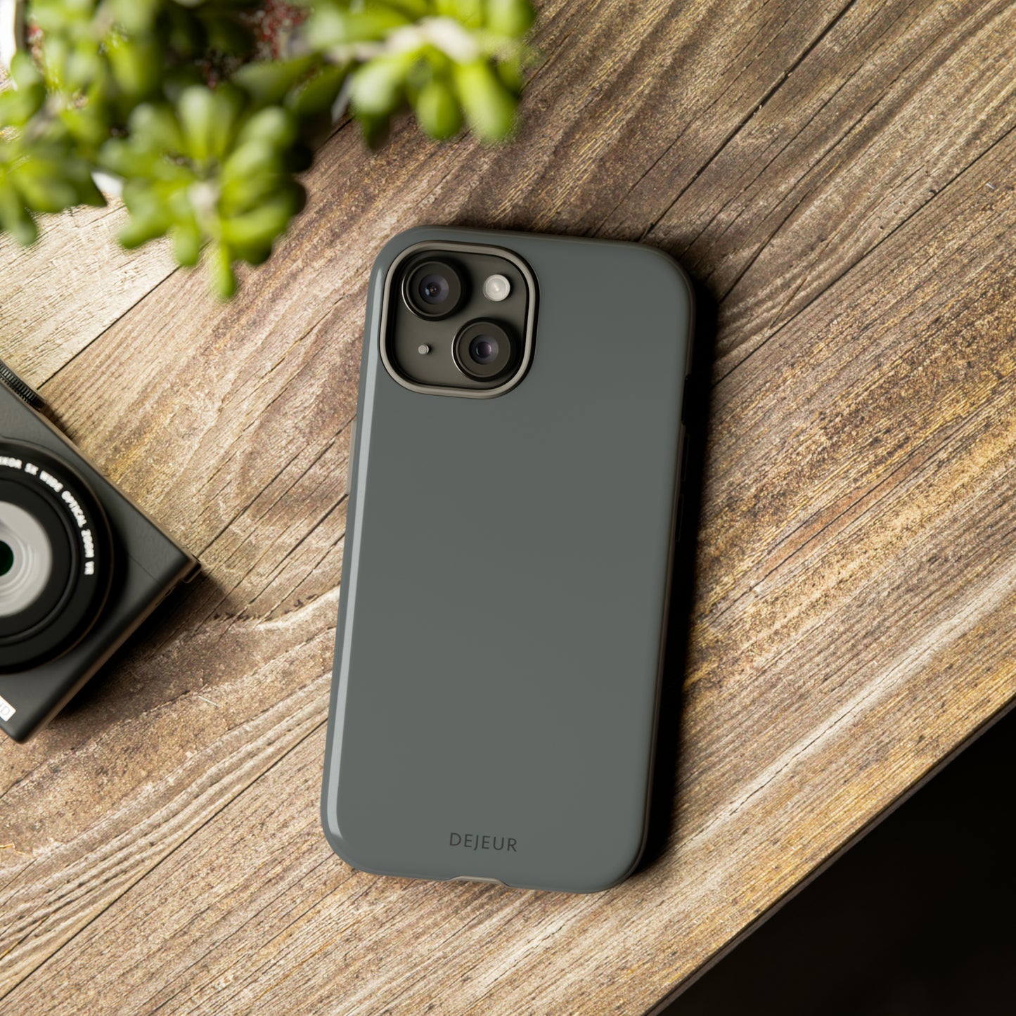 Graphite Grey B - iPhone Tough Case