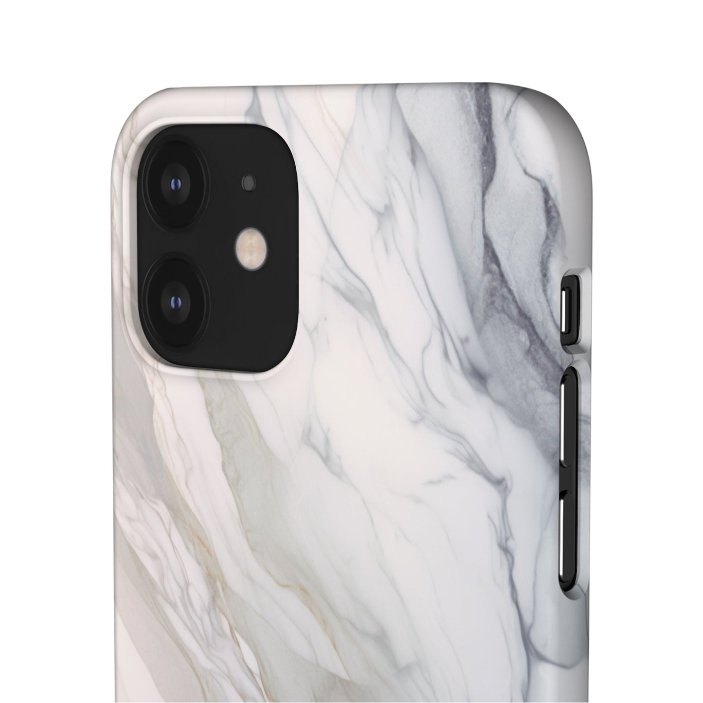 Light Cloud Marble - iPhone Snap Case