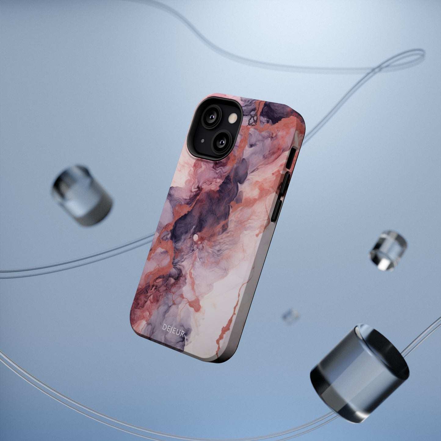 Royal Purple Marble - iPhone MagSafe Tough Case