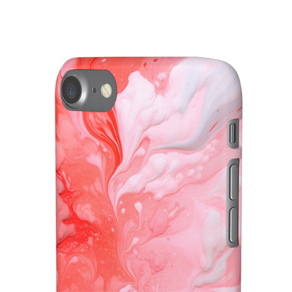 Rose Pink Marble - iPhone Snap Case