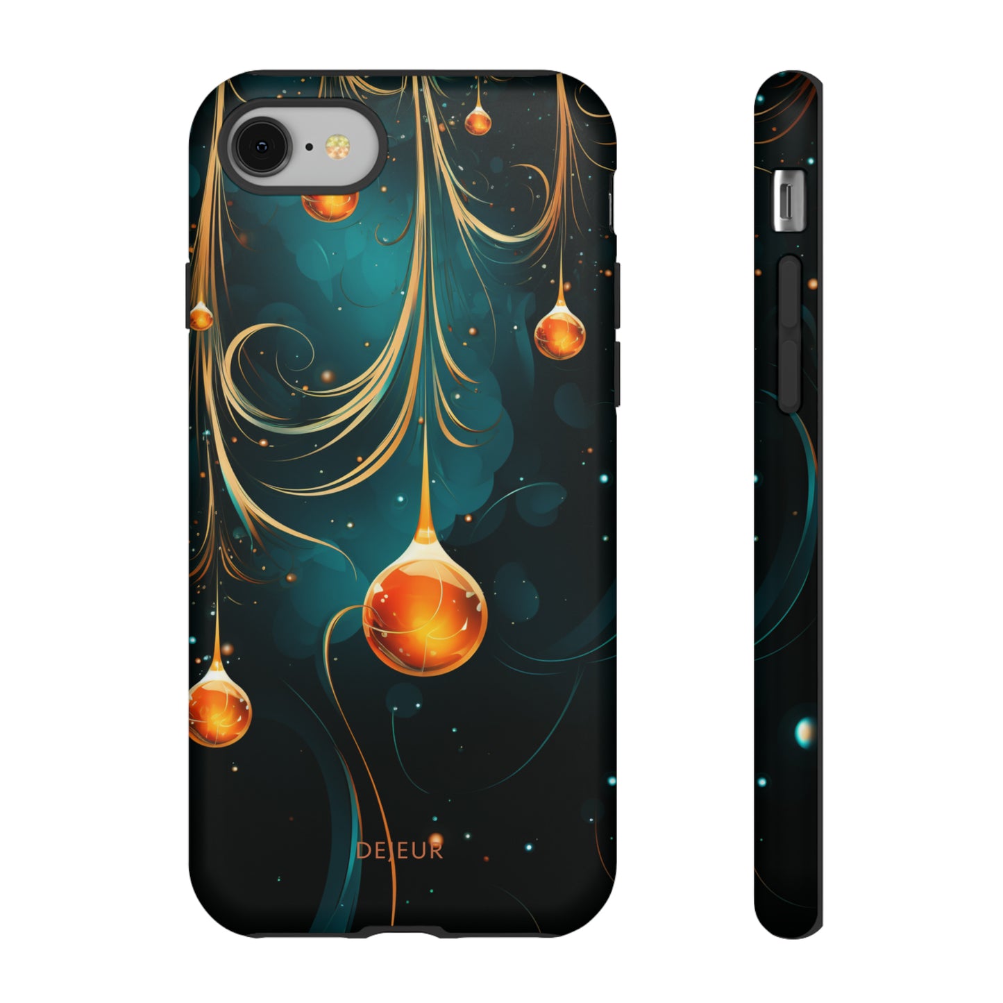 Classic Christmas Baubles - iPhone Tough Case