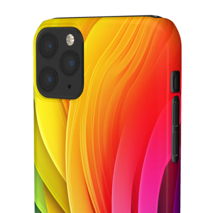 Rainbow Layers - iPhone Snap Case