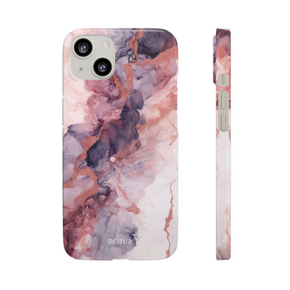 Royal Purple Marble - iPhone Snap Case