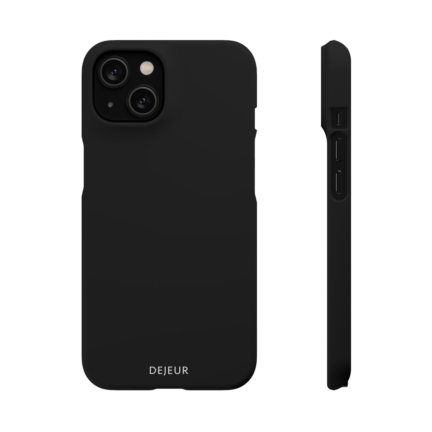 Carbon Black - iPhone Snap Case