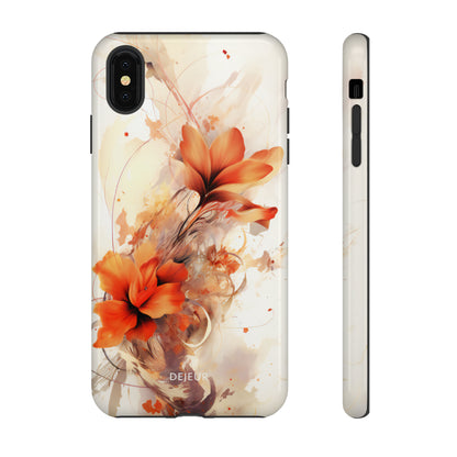 Classic Floral Beige - iPhone Tough Case