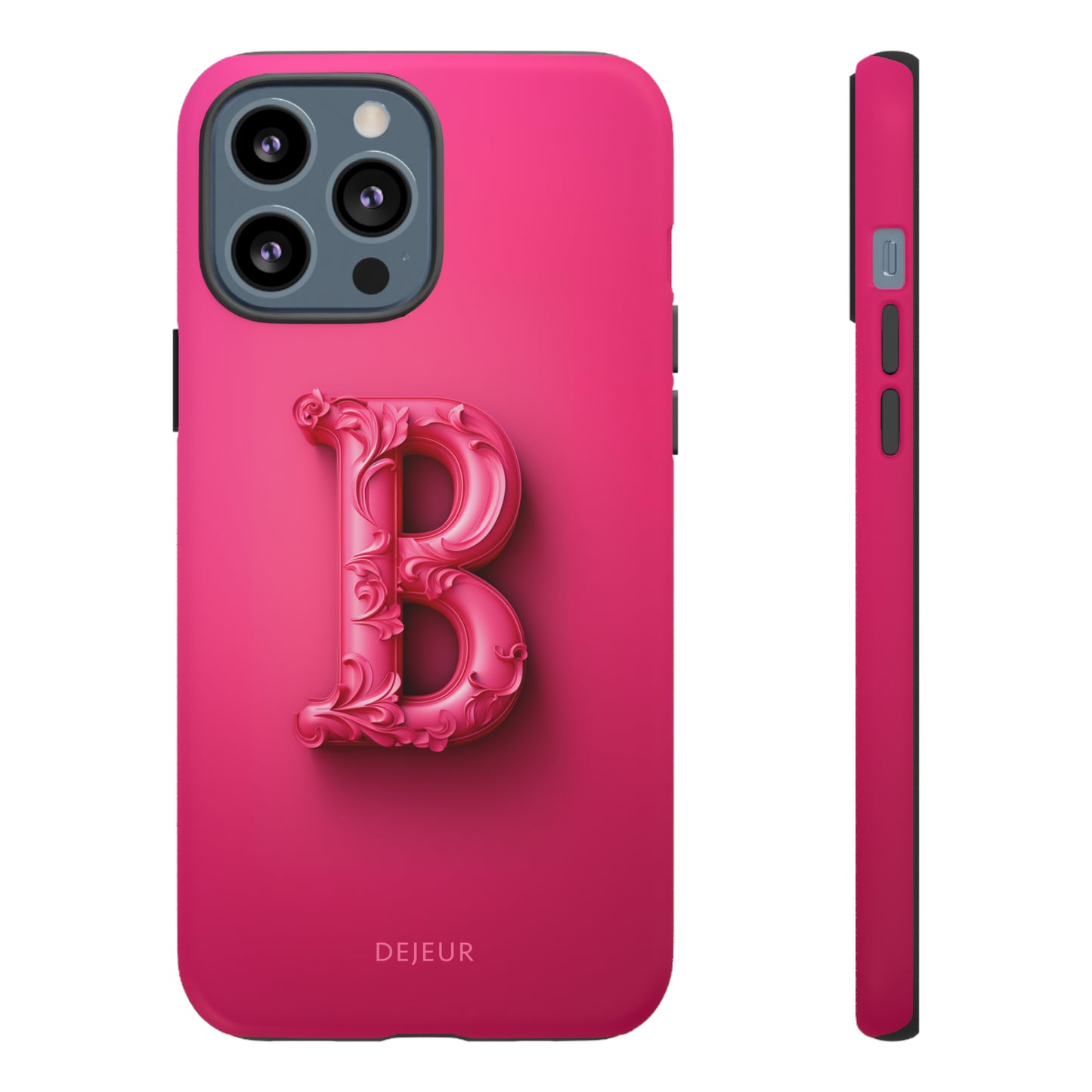 B Hot Pink - iPhone Tough Case