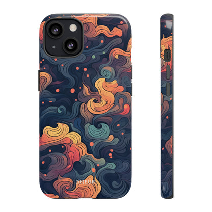 Fox Tail Swirls - iPhone Tough Case