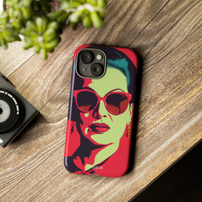 Umm Kulthum Red - iPhone Tough Case