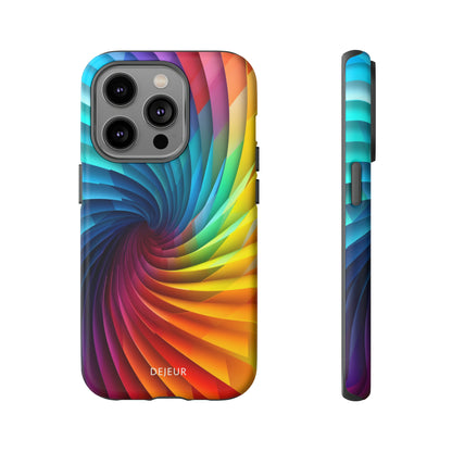 Rainbow Spiral - iPhone Tough Case