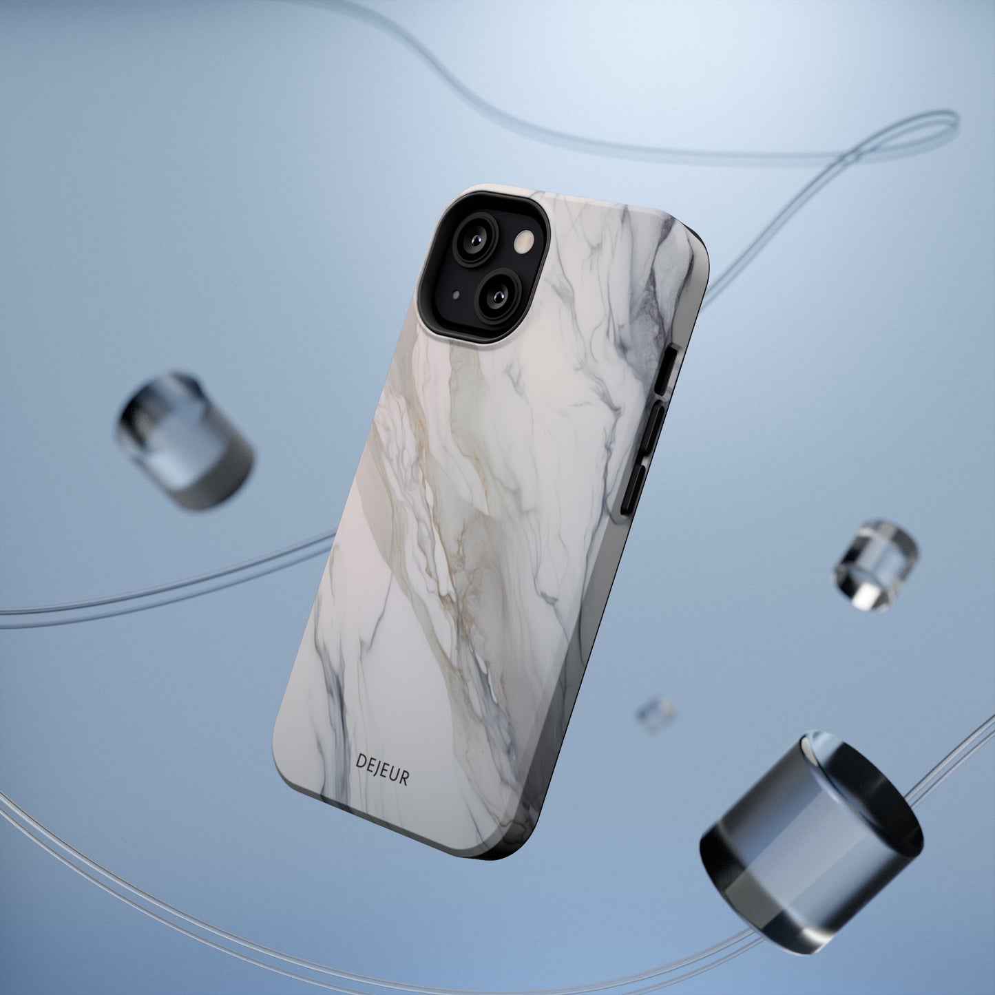 Light Cloud Marble - iPhone MagSafe Tough Case