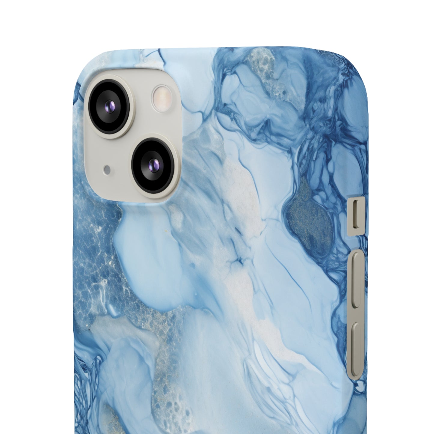 Sky Blue Marble - iPhone Snap Case