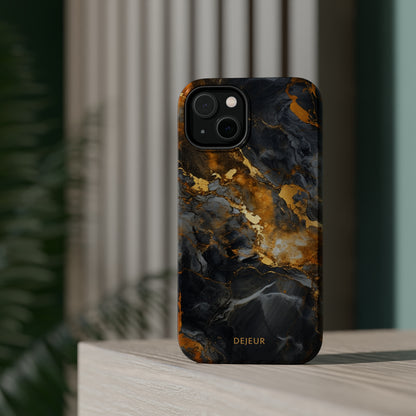 Platinum Gold Marble - iPhone MagSafe Tough Case