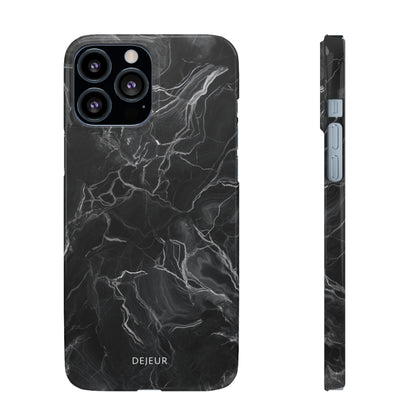 Dark Marble - iPhone Snap Case