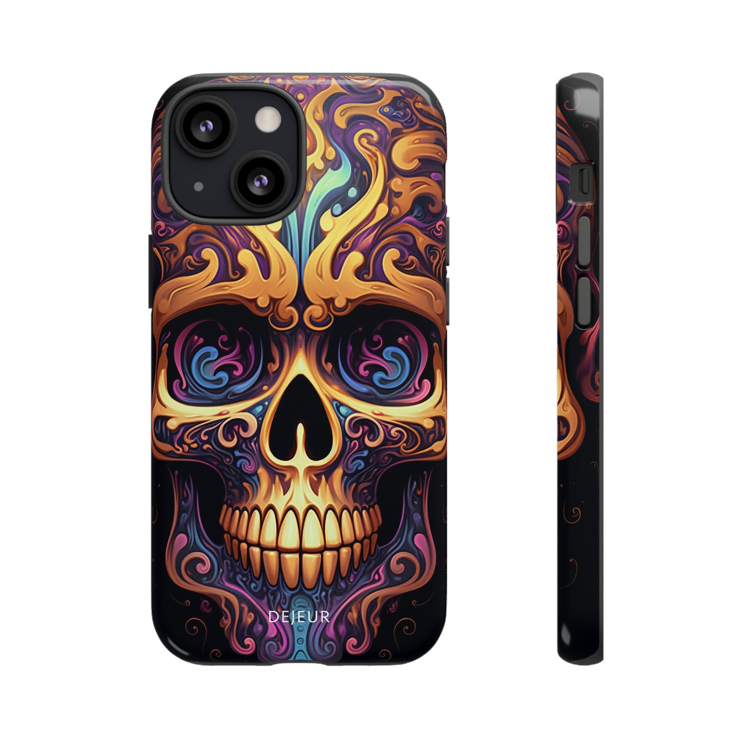 Paisley Skull - iPhone Tough Case