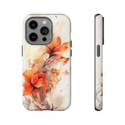 Classic Floral Beige - iPhone Tough Case