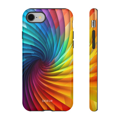 Rainbow Spiral - iPhone Tough Case