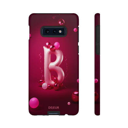 B Pink Party Balloons - Samsung Galaxy Tough Case