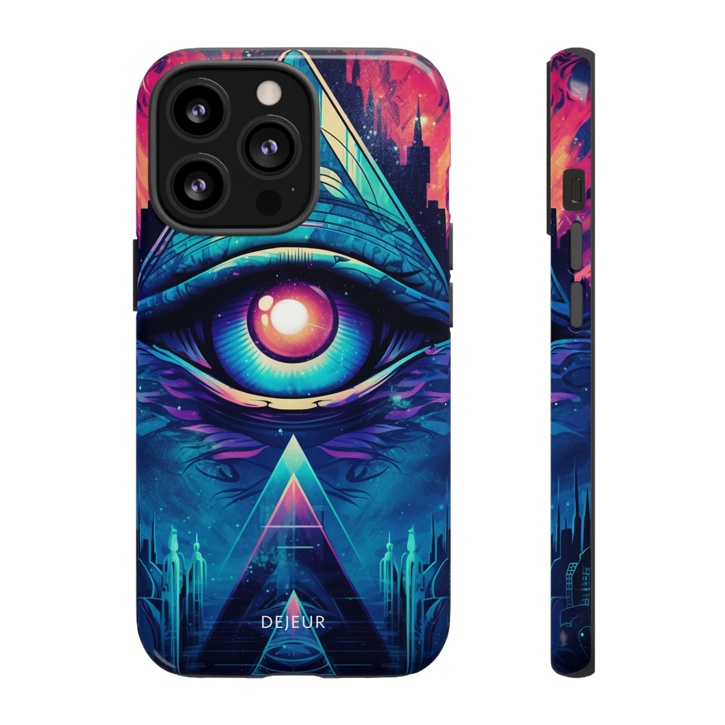 Cyberpunk 3rd Eye - iPhone Tough Case