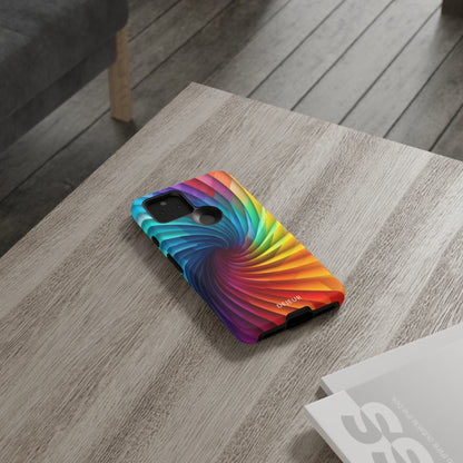 Rainbow Spiral - Google Pixel Tough Case