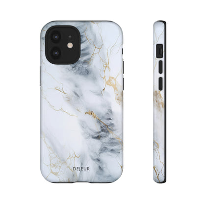 White Gold Marble - iPhone Tough Case