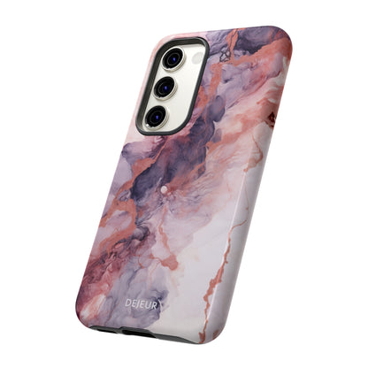 Royal Purple Marble - Samsung Galaxy Tough Case