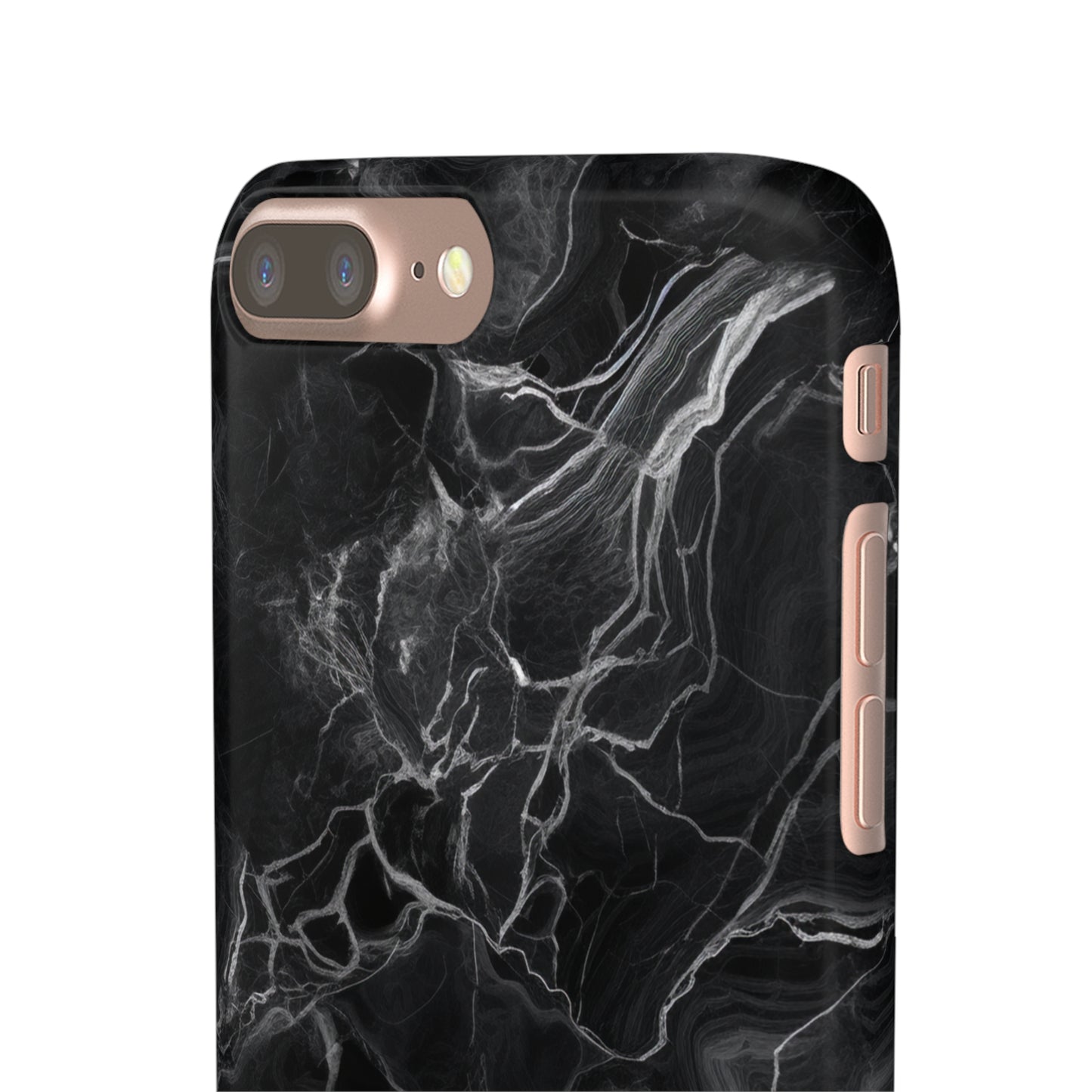 Dark Marble - iPhone Snap Case