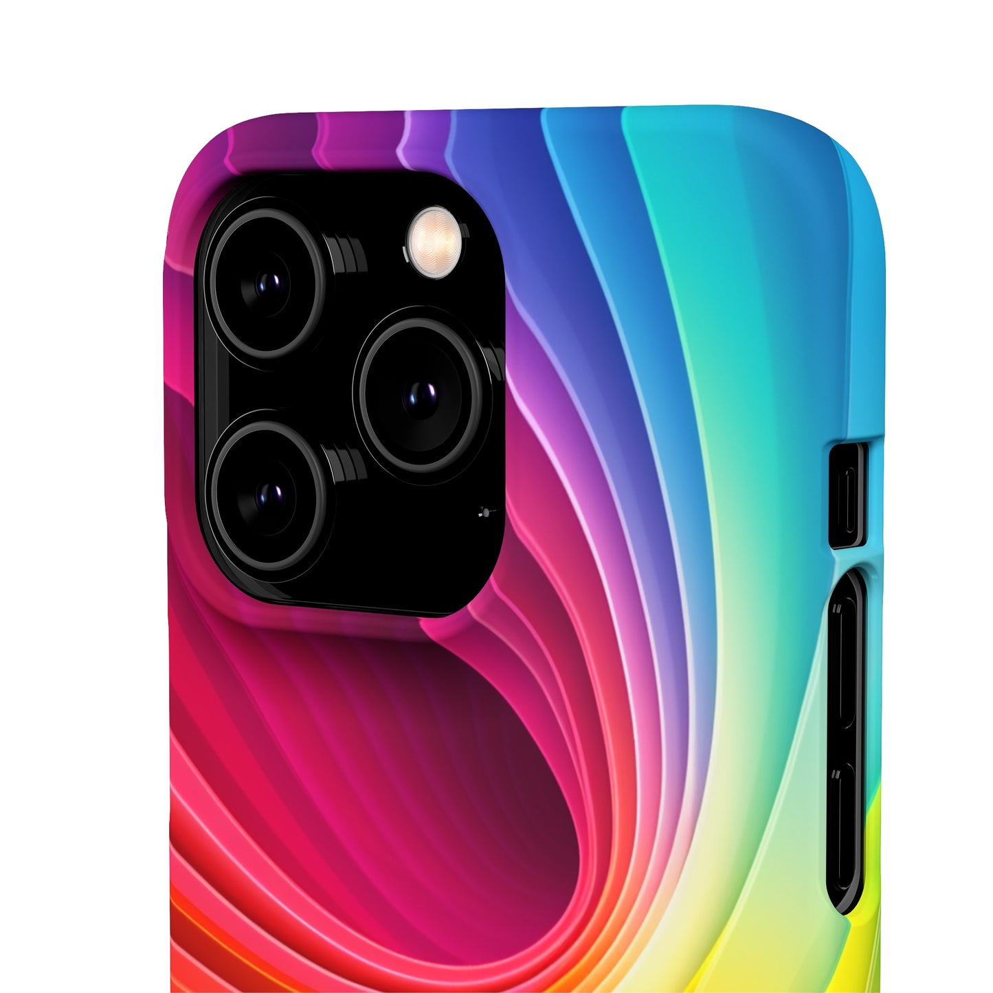 Rainbow Swirl - iPhone Snap Case