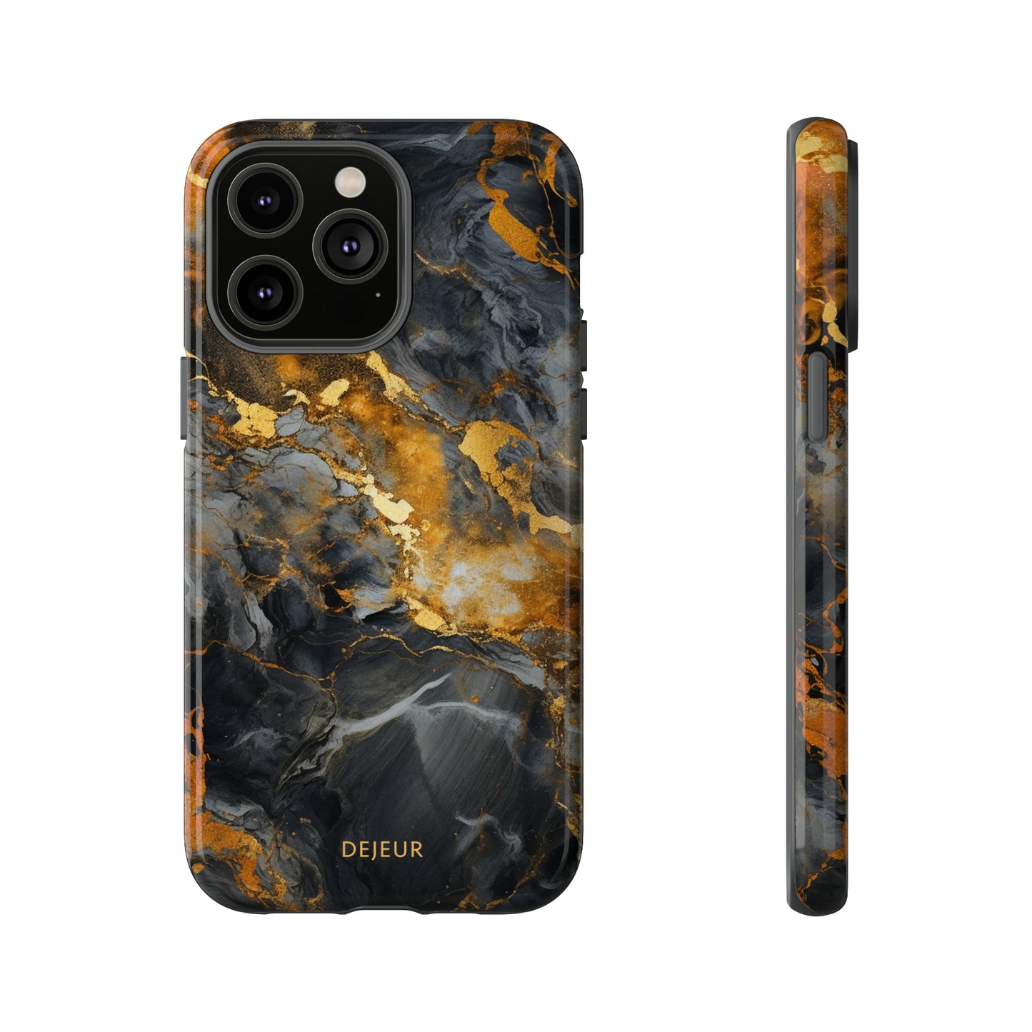 Platinum Gold Marble - iPhone Tough Case