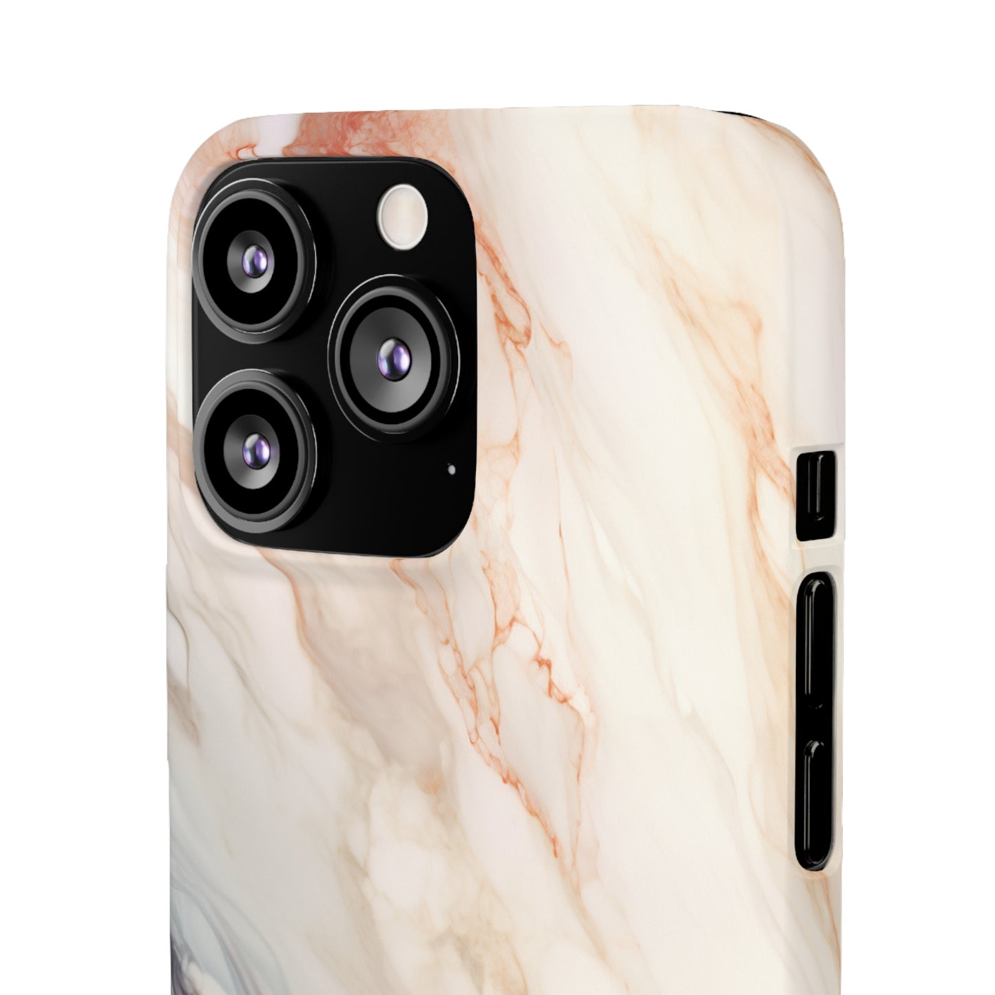 Ash Sandstone Marble - iPhone Snap Case