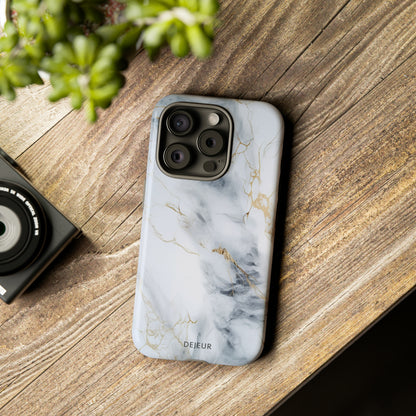 White Gold Marble - iPhone Tough Case