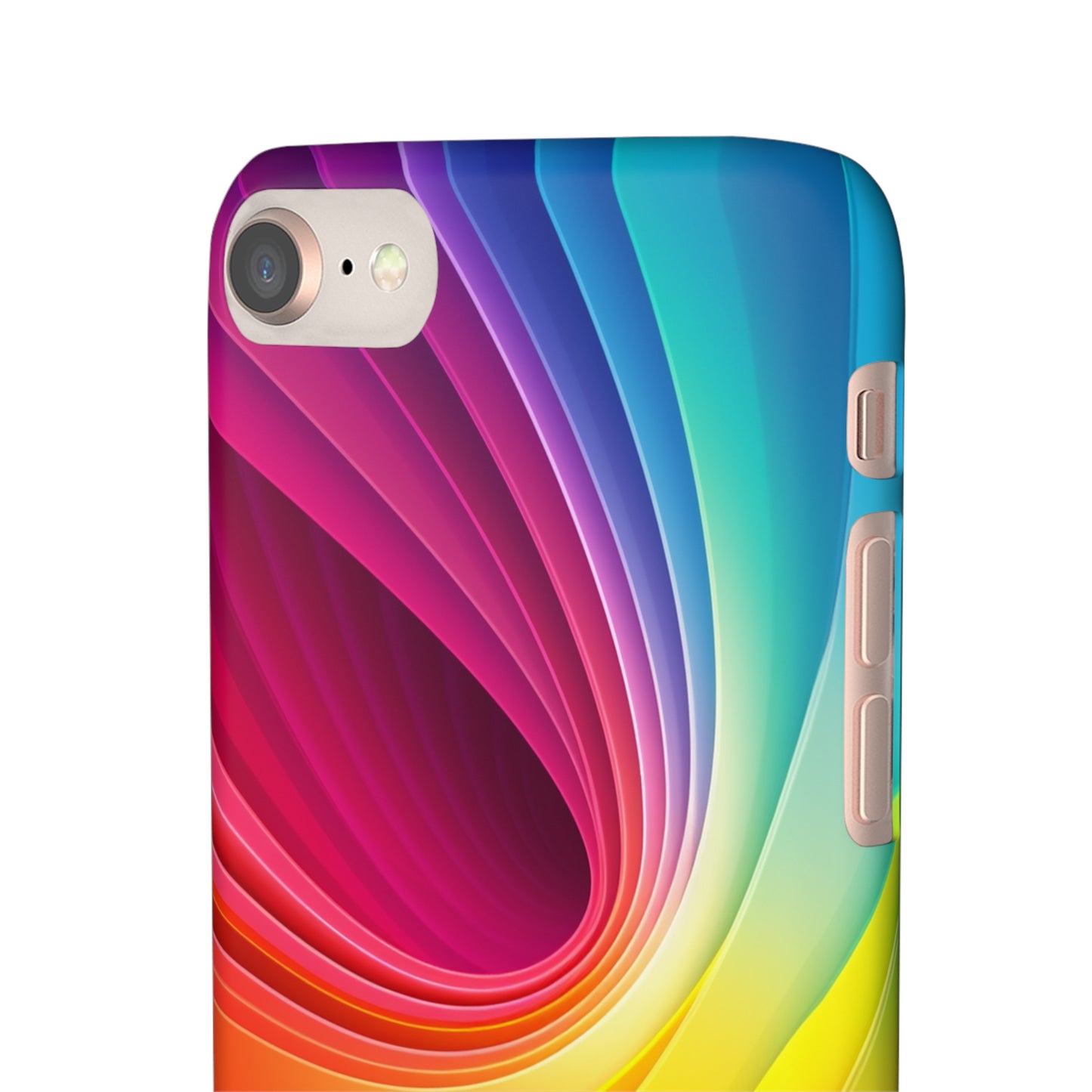 Rainbow Swirl - iPhone Snap Case