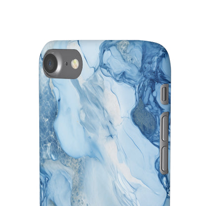 Sky Blue Marble - iPhone Snap Case