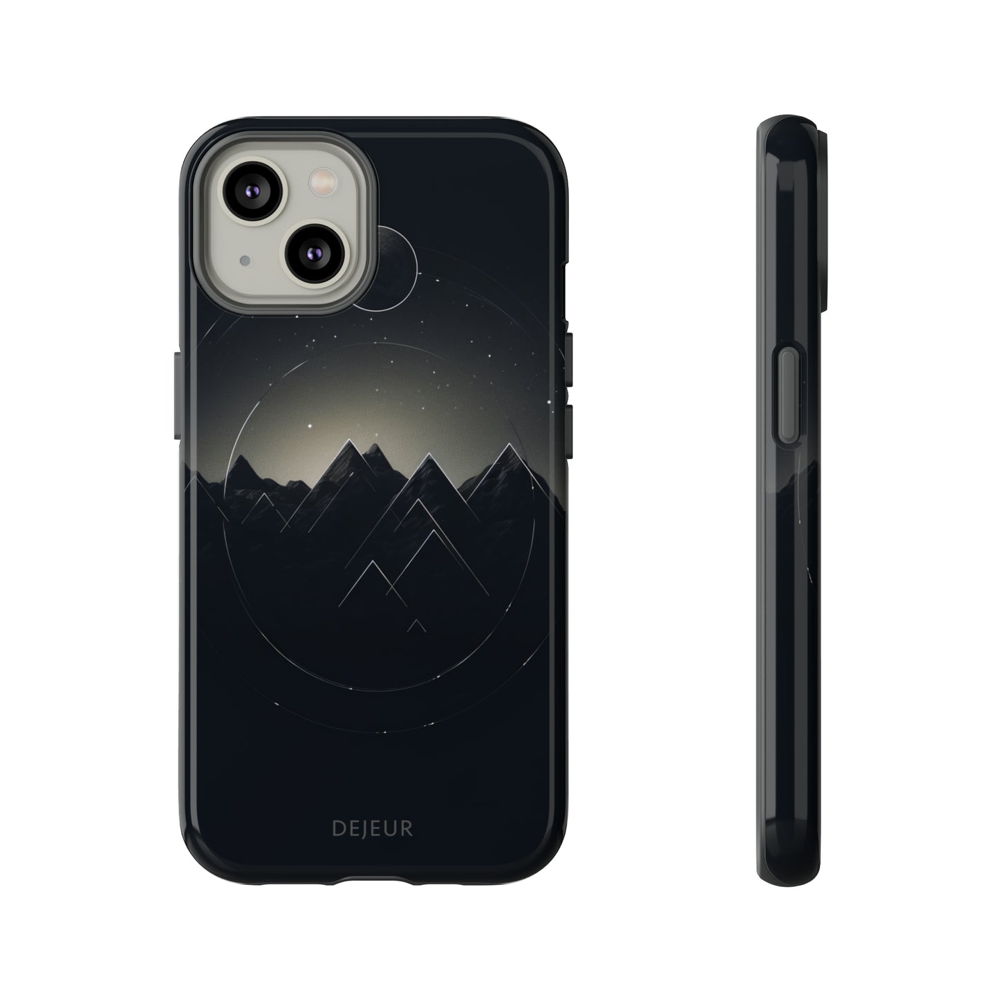 Dark Mountain Moon - iPhone Tough Case