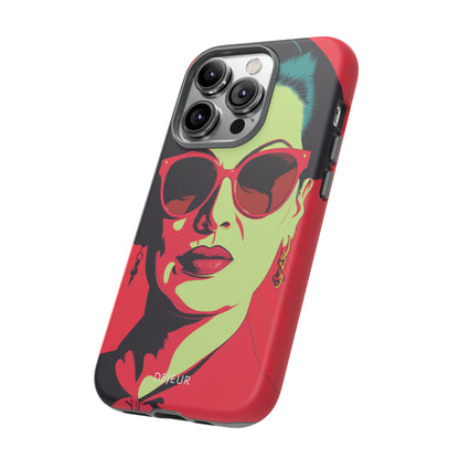 Umm Kulthum Red - iPhone Tough Case