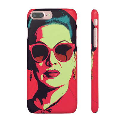 Umm Kulthum Red - iPhone Snap Case