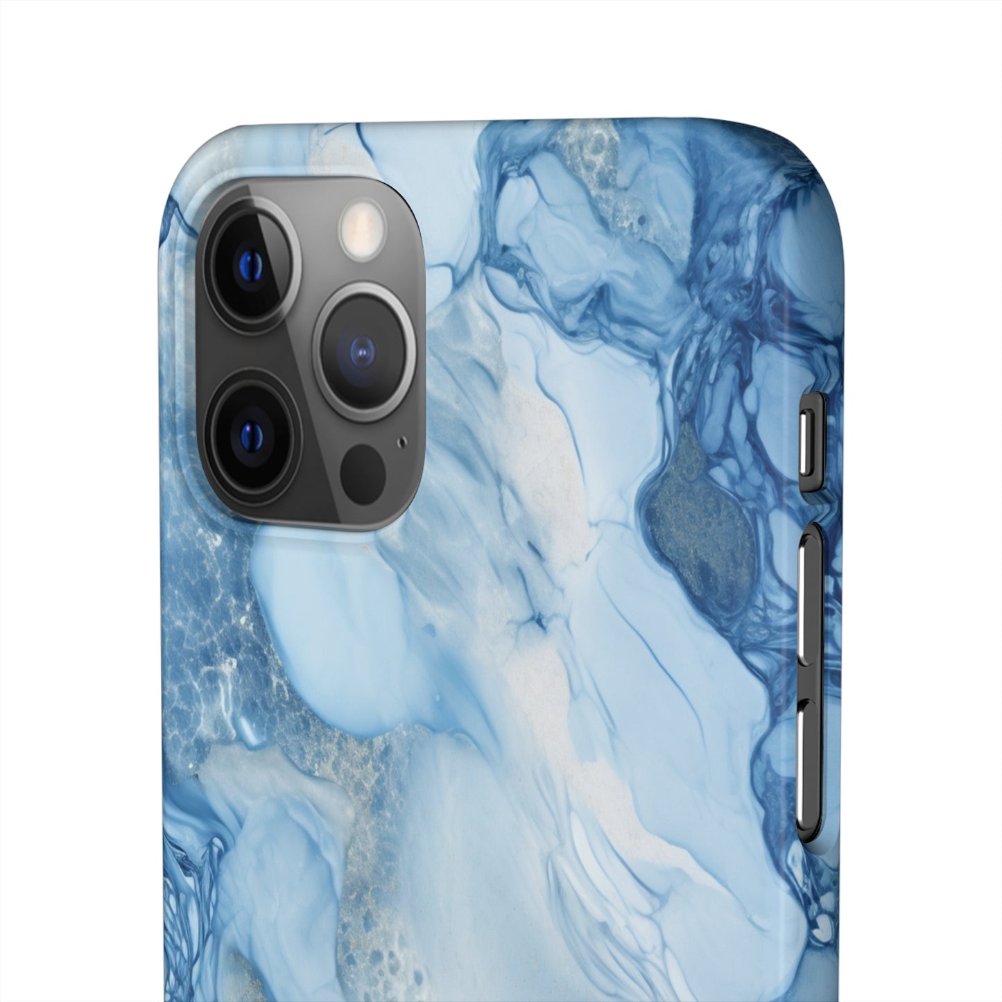 Sky Blue Marble - iPhone Snap Case