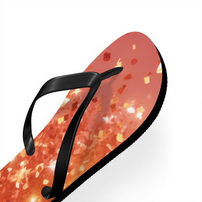 Rose Confetti Glitter - Flip Flops