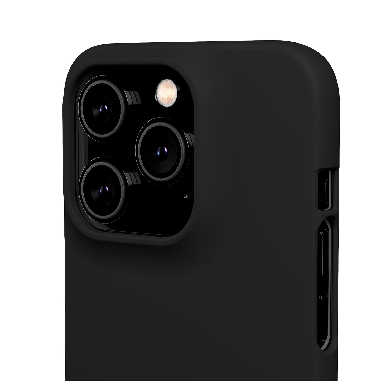 Pure Black - iPhone Snap Case