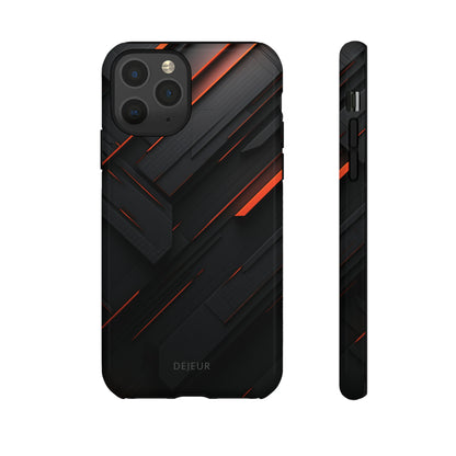 Sleek Obsidian - iPhone Tough Case