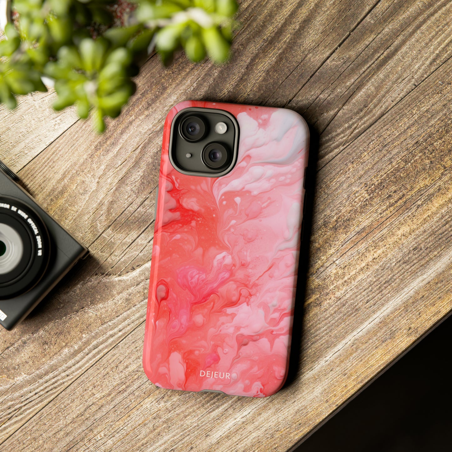 Rose Pink Marble - iPhone Tough Case