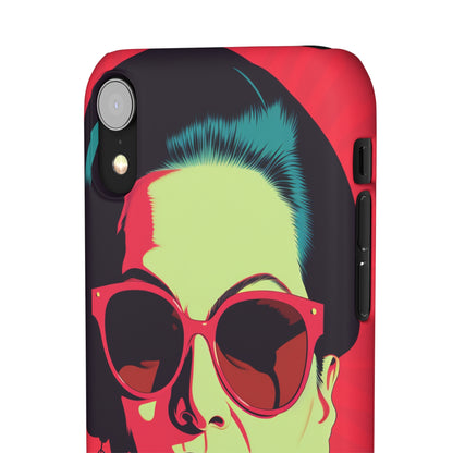 Umm Kulthum Red - iPhone Snap Case