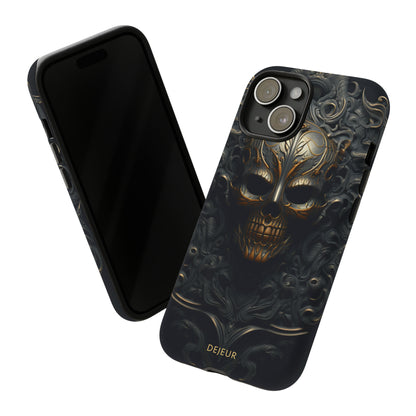 Dark Bronze Skull - iPhone Tough Case