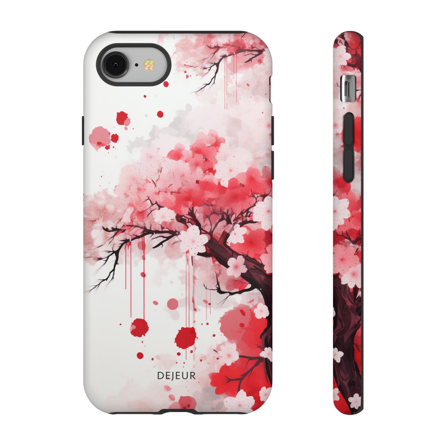 Cherry Blossom Painting - iPhone Tough Case