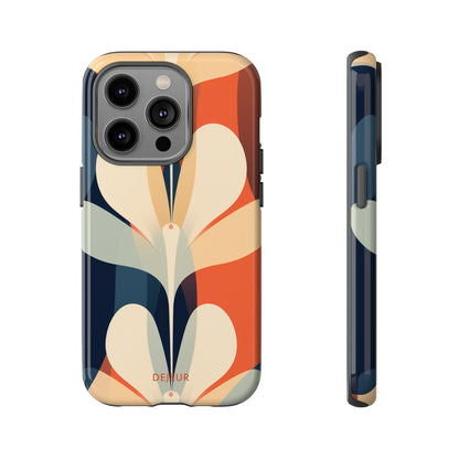 Floral Pattern Symmetrical - iPhone Tough Case