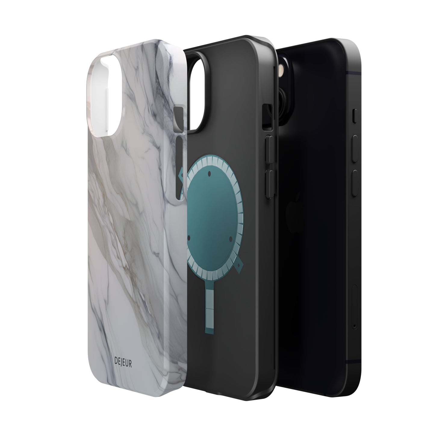 Light Cloud Marble - iPhone MagSafe Tough Case